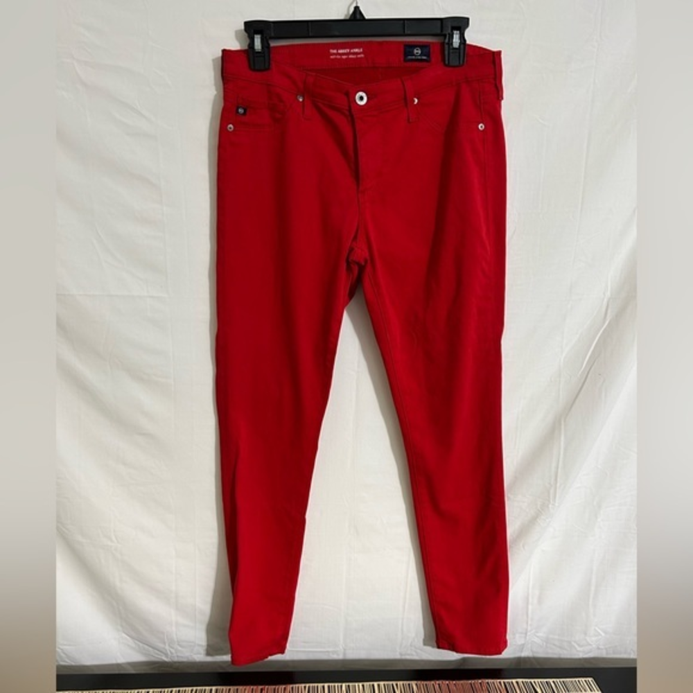 AG Adriano Goldschmied The Abbey Mid-rise skinny ankle jeans